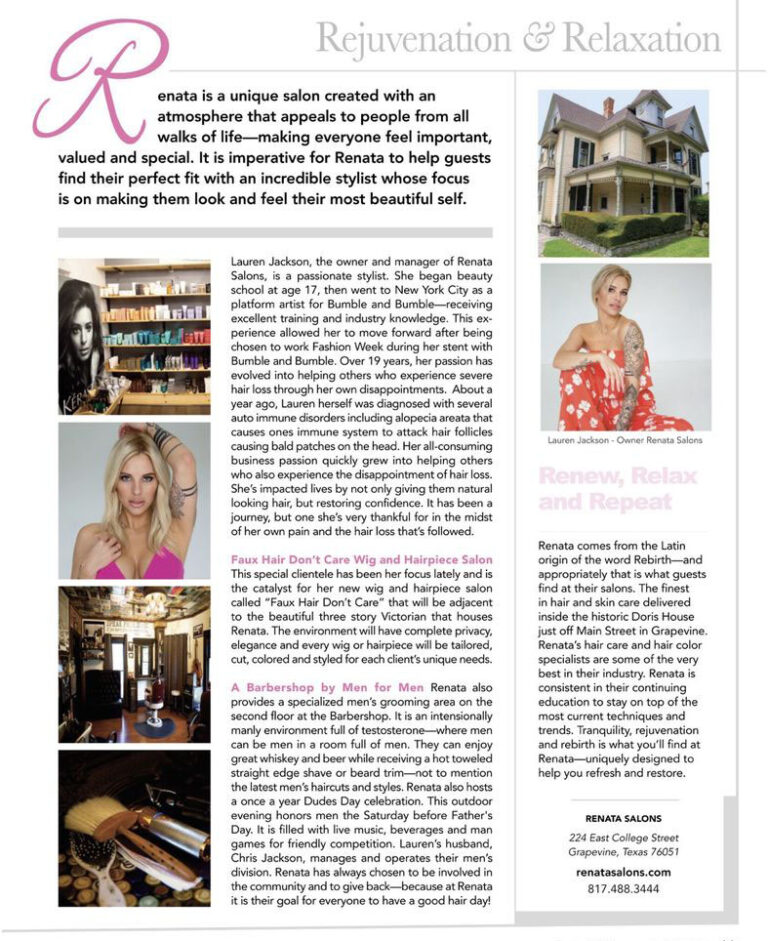 Best Hair Salon in Grapevine, TX Renata Salons